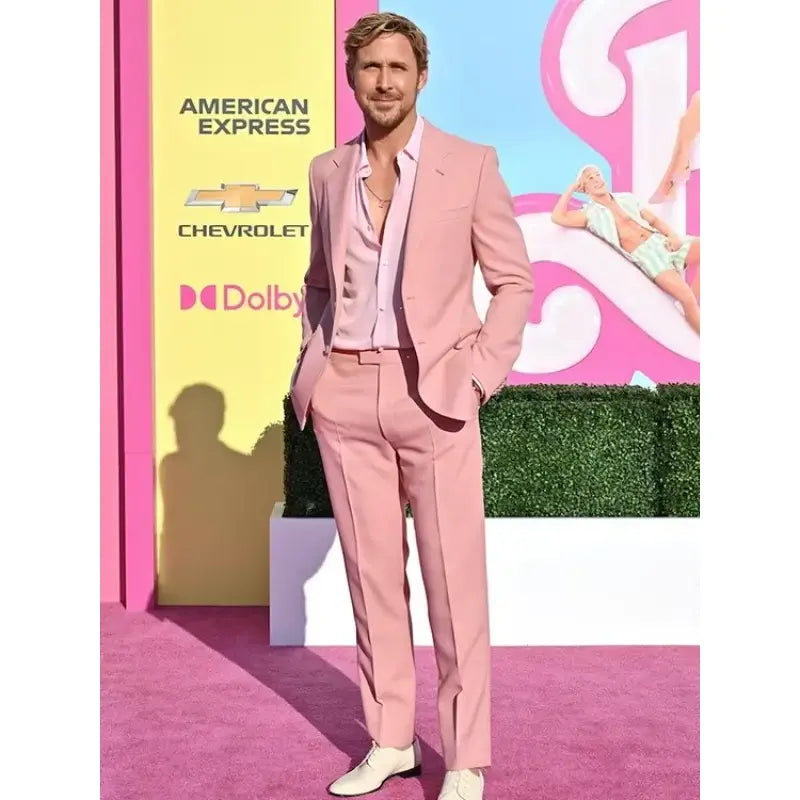 Barbie 2023 Ryan Gosling Pink Suit - PINESMAX