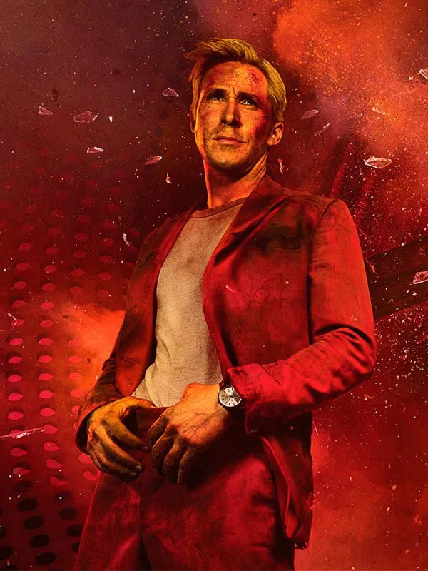 The Gray Man 2022 Ryan Gosling Red Suit