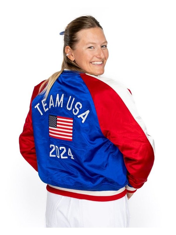 2024 Team USA Daniela Moroz Varsity Jacket