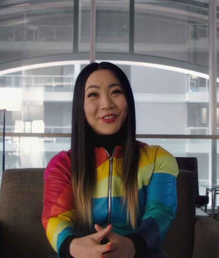Jona Xiao The Flash Rainbow Raider Jacket