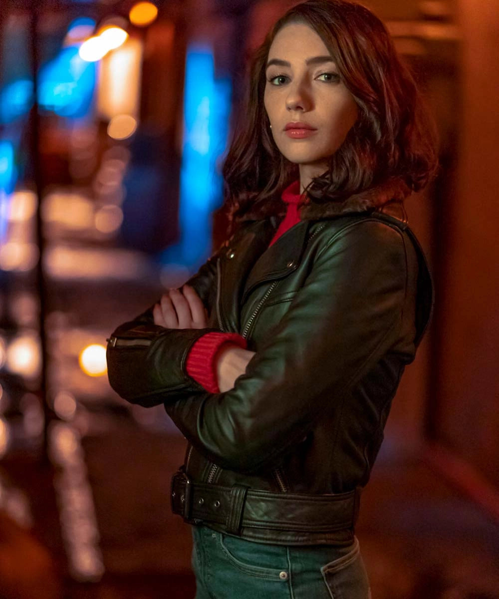 Sue Dearbon The Flash Real Leather Jacket
