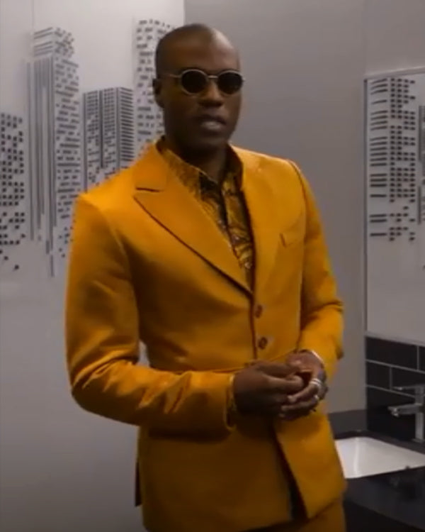 The Matrix Resurrections 2021 Morpheus Yellow Suit - PINESMAX