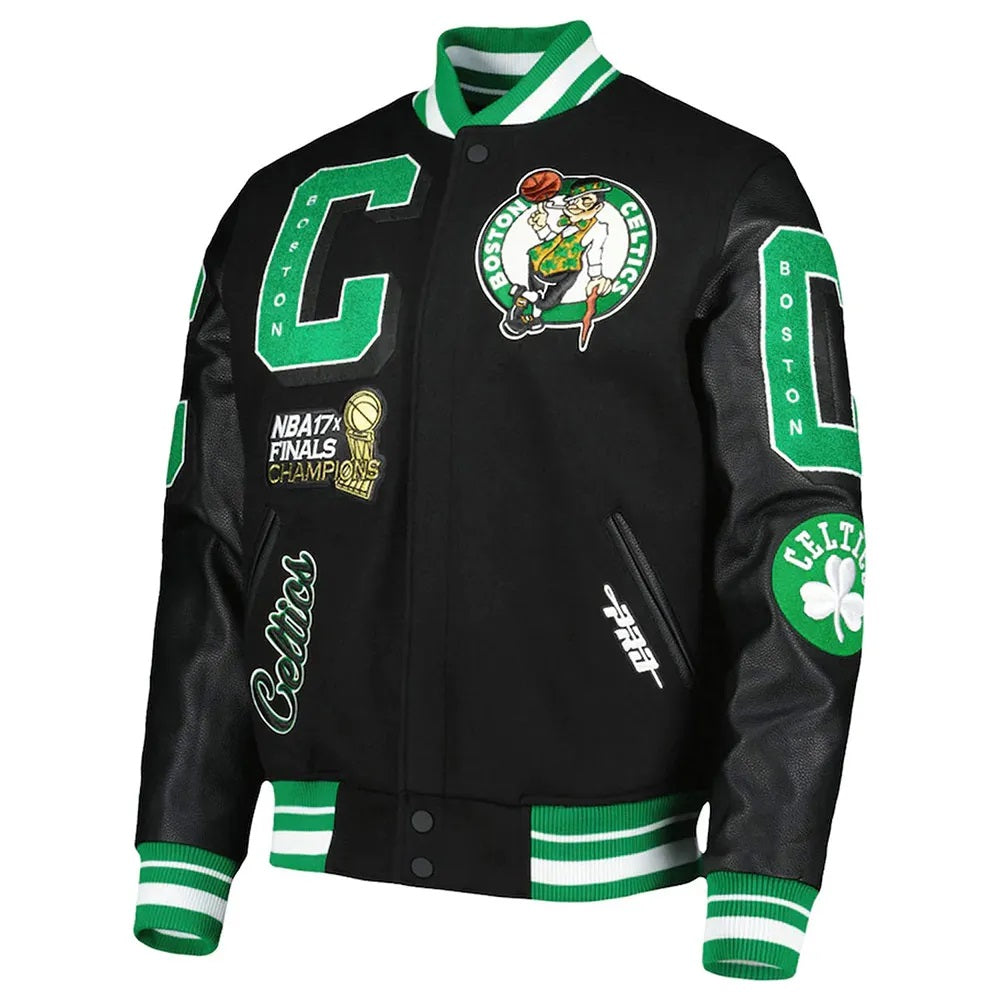NBA Boston Celtics Varsity Jacket (Green) 2XL