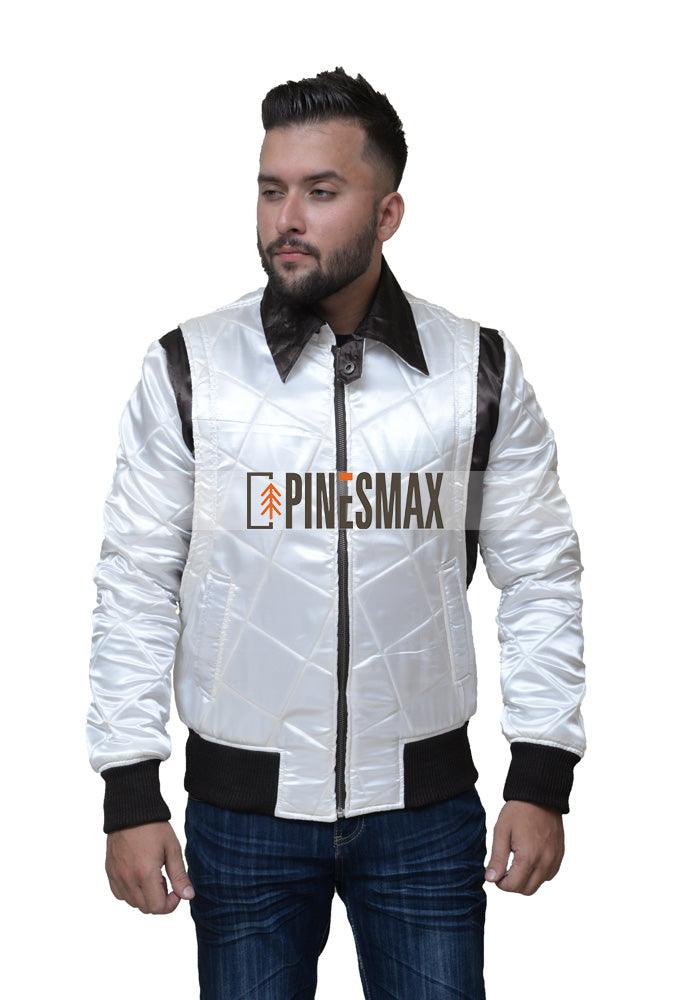 Ryan Gosling Drive Satin Scorpion Jacket - PINESMAX