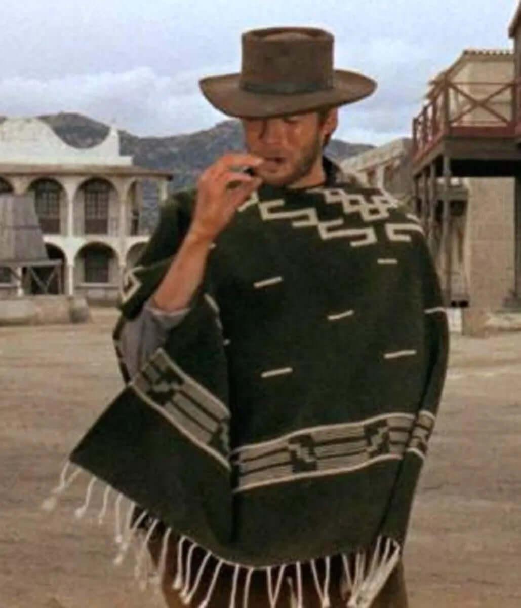 Clint Eastwood A Fistful of Dollars Poncho - PINESMAX
