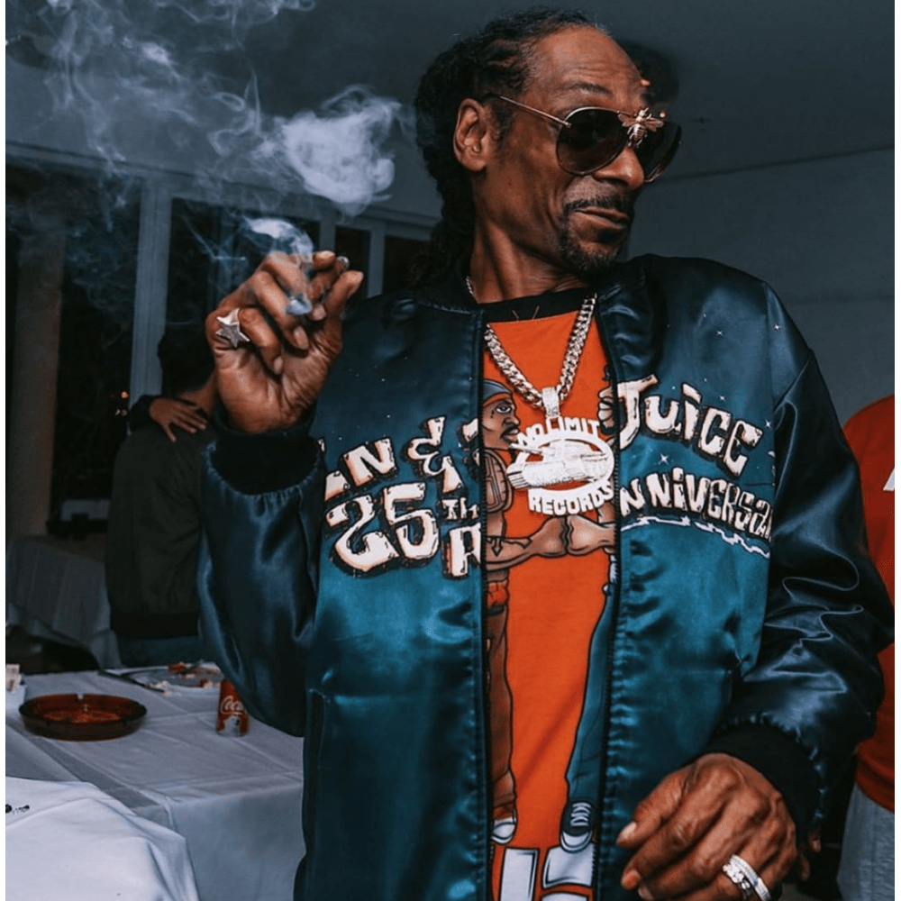 Gin And Juice Snoop Dogg Bomber Jacket - PINESMAX