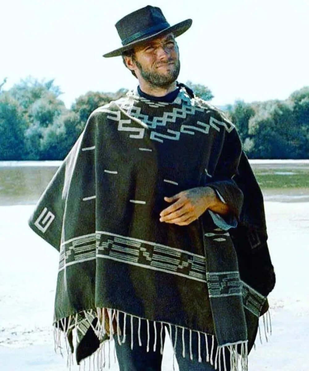Clint Eastwood A Fistful of Dollars Poncho - PINESMAX