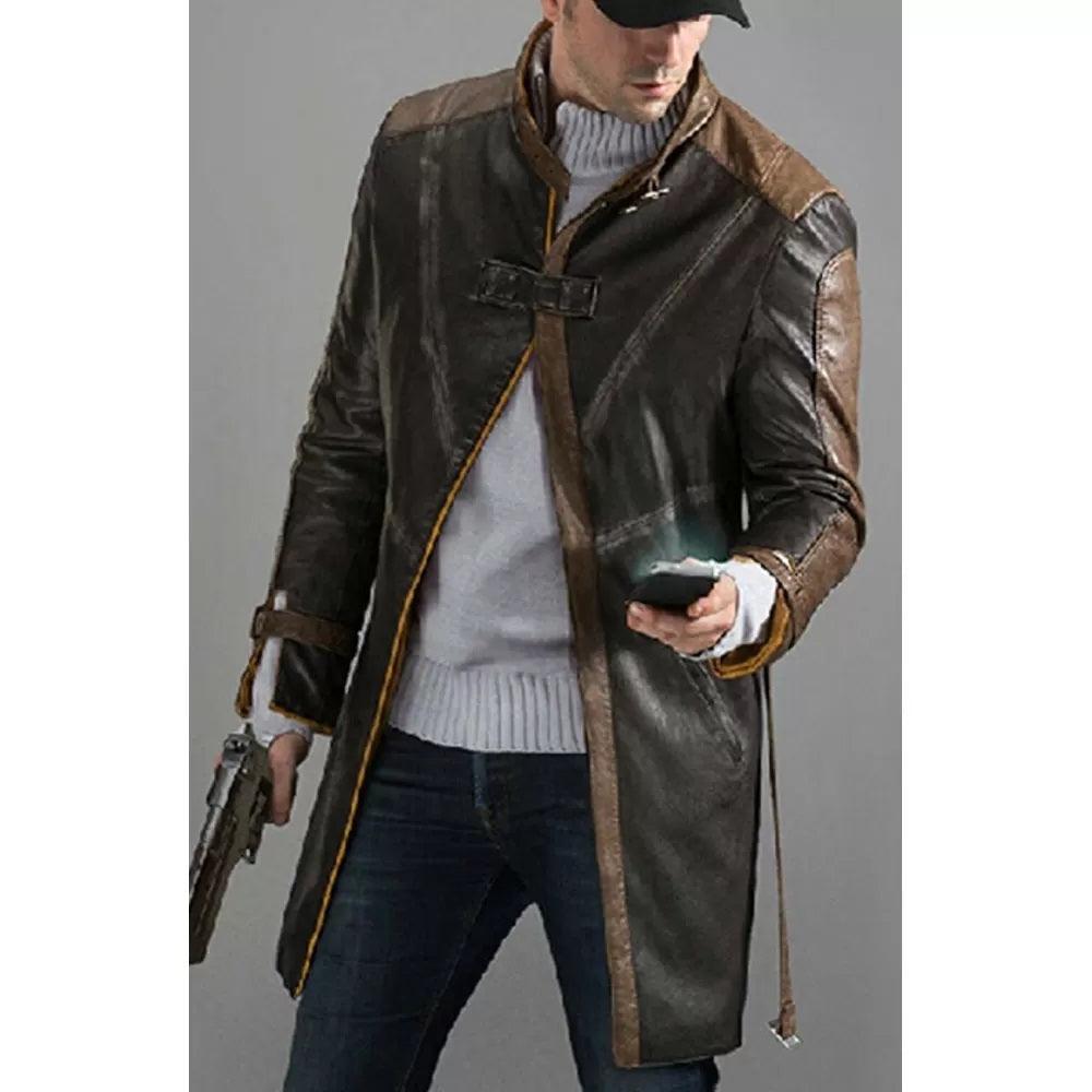 AIDEN PEARCE WATCH DOG TRENCH COAT - PINESMAX