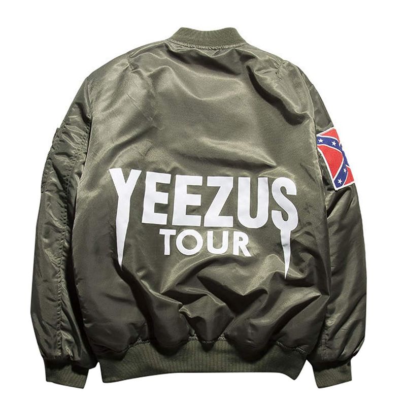 Kanye West Singer Yeezus Tour Bomber Jacket - PINESMAX