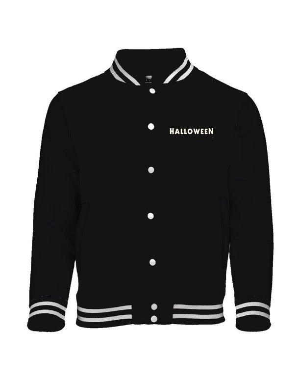 Michael Myers Black Varsity Jacket - PINESMAX