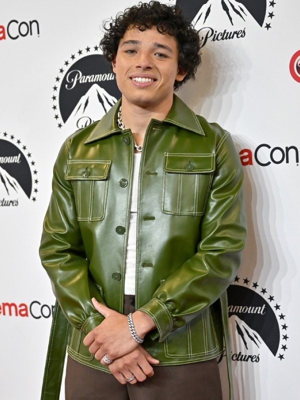 Anthony Ramos Transformers: Rise of the Beasts 2023 Green Jacket - PINESMAX