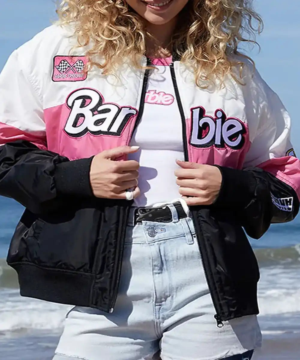 Barbie Multicolor Racer Jacket - PINESMAX