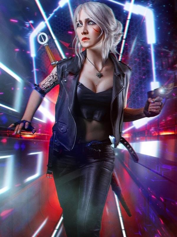 Cyberpunk 2077 Ciri Leather Vest - PINESMAX