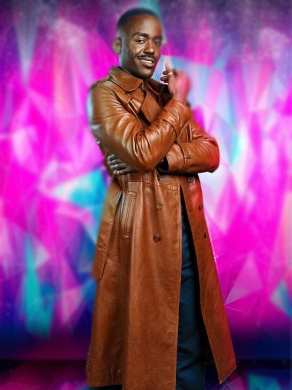 Doctor Who 15th Doctor Ncuti Gatwa Brown Coat