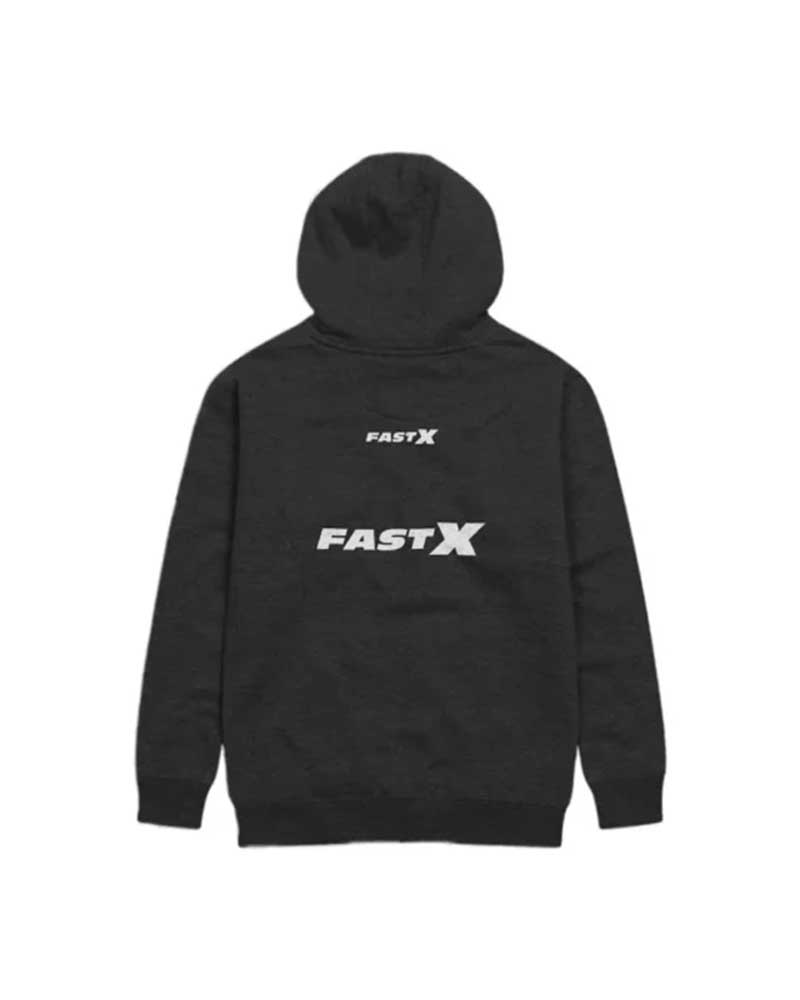Fast X 2023 Black Hooded Sweatshirt - PINESMAX