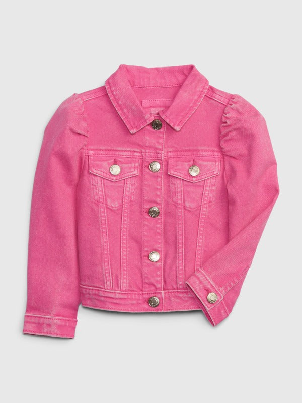 Gap Barbie Pink Denim Jacket - PINESMAX