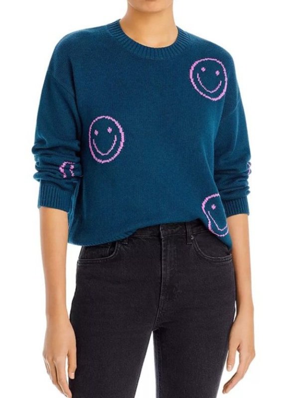 Sofia Capanna Extended Family 2024 Smiley Face Sweater