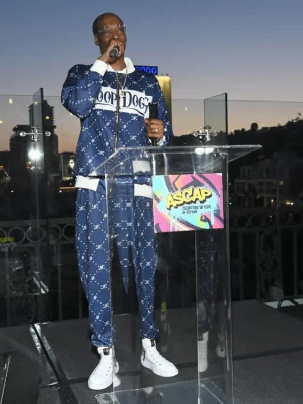 Snoop Dogg 2023 Hip Hop ASCAP Award Tracksuit - PINESMAX