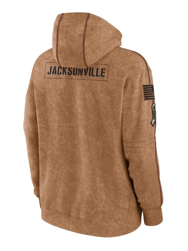 NFL 2023 Jacksonville Jaguars Brown Hoodie - PINESMAX