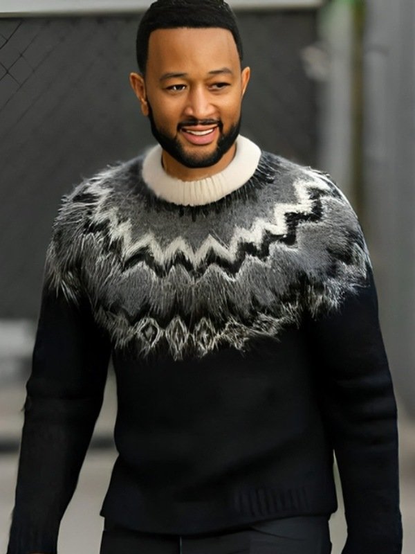 Jimmy Kimmel Live Show John Legend Sweater