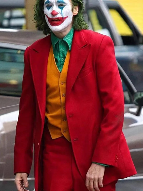 Joker Joaquin Phoenix Red Suit - PINESMAX