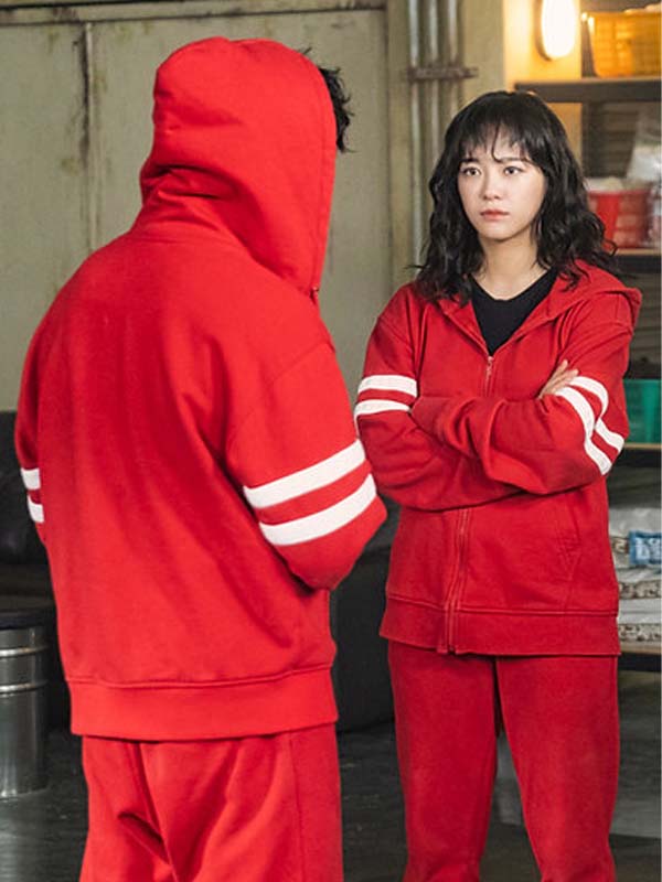 The Uncanny Counter 2023 Red Tracksuit - PINESMAX