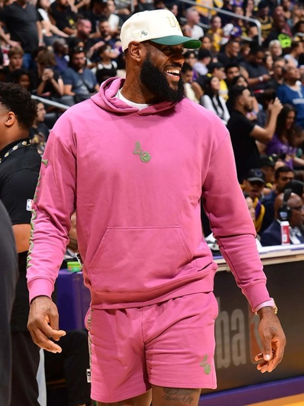 LeBron James Layr Official Pink Hoodie - PINESMAX