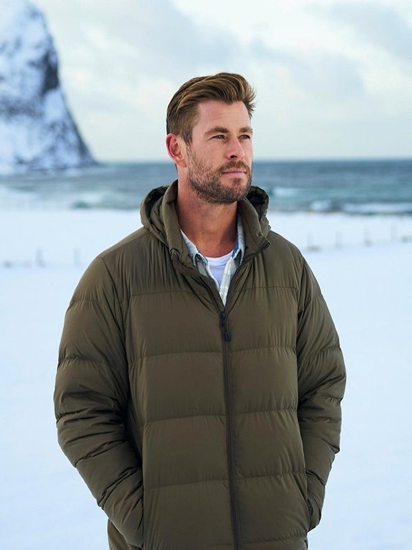Limitless 2022 Chris Hemsworth Hooded Puffer Jacket