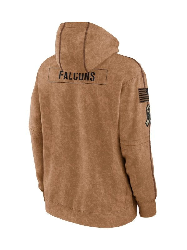 NFL Atlanta Falcons 2023 Brown Hoodie - PINESMAX