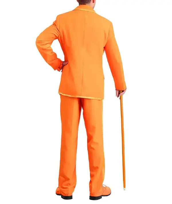 Halloween 2023 Orange Tuxedo Suit - PINESMAX