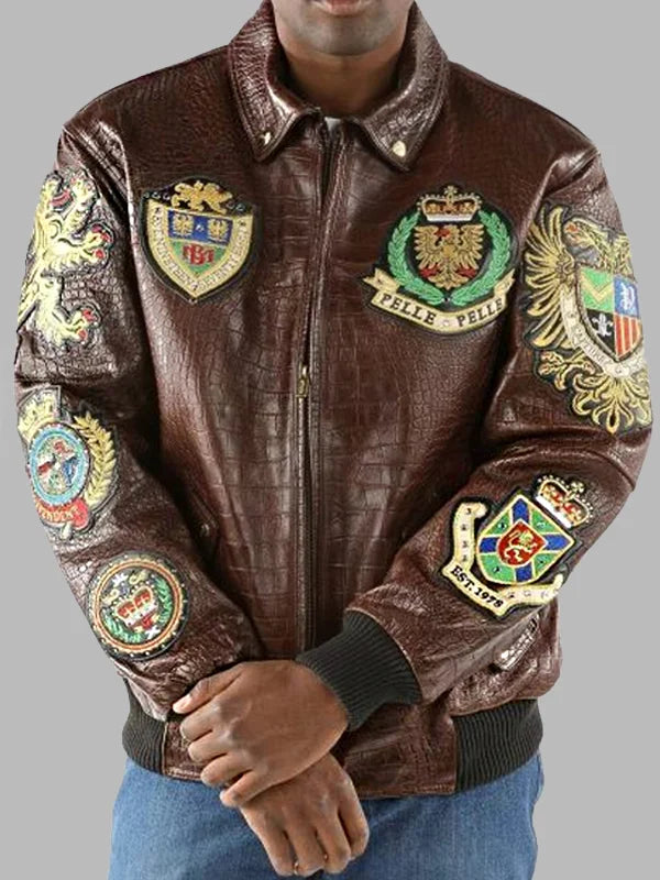 1978 Pelle Pelle Brown Leather Jacket - PINESMAX