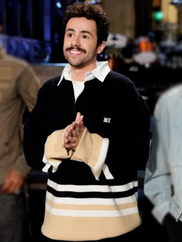 Ramy Youssef SNL Black Fleece Sweater
