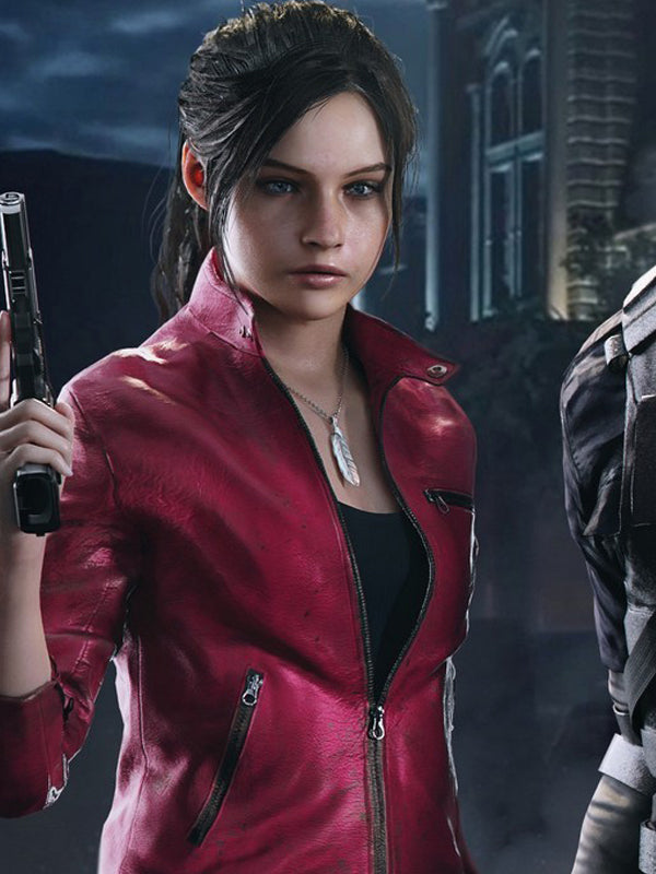 Resident Evil Infinite Darkness Stephanie Panisello Red Jacket - PINESMAX