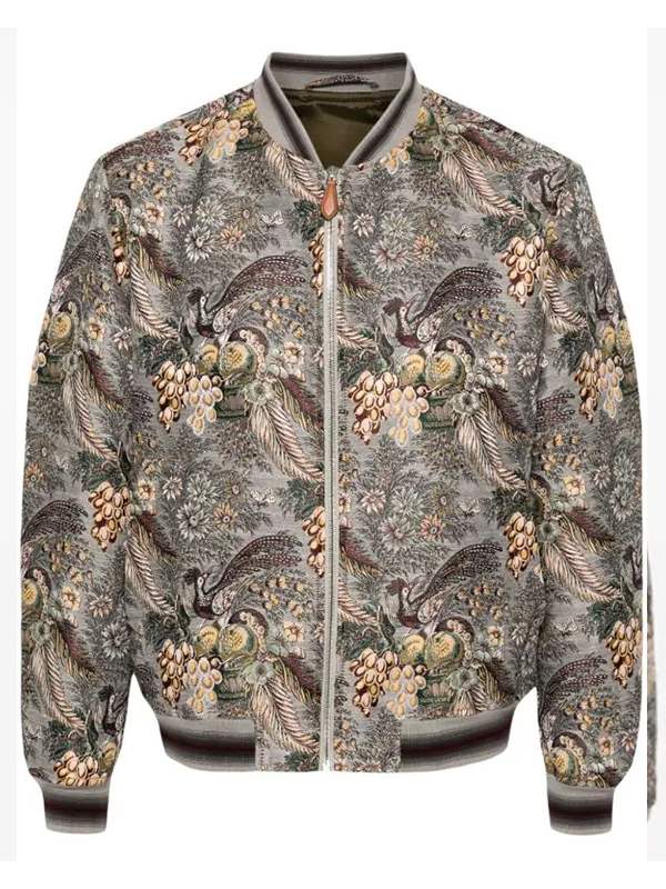 The Equalizer Robyn McCall Floral Bird Jacket