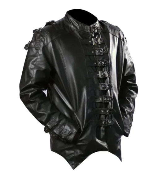 Men's Halloween Special Leather Jacket - PINESMAX