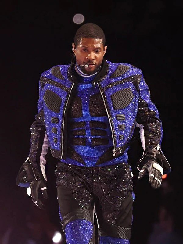 2024 Super Bowl LVIII Usher Sequin Jacket