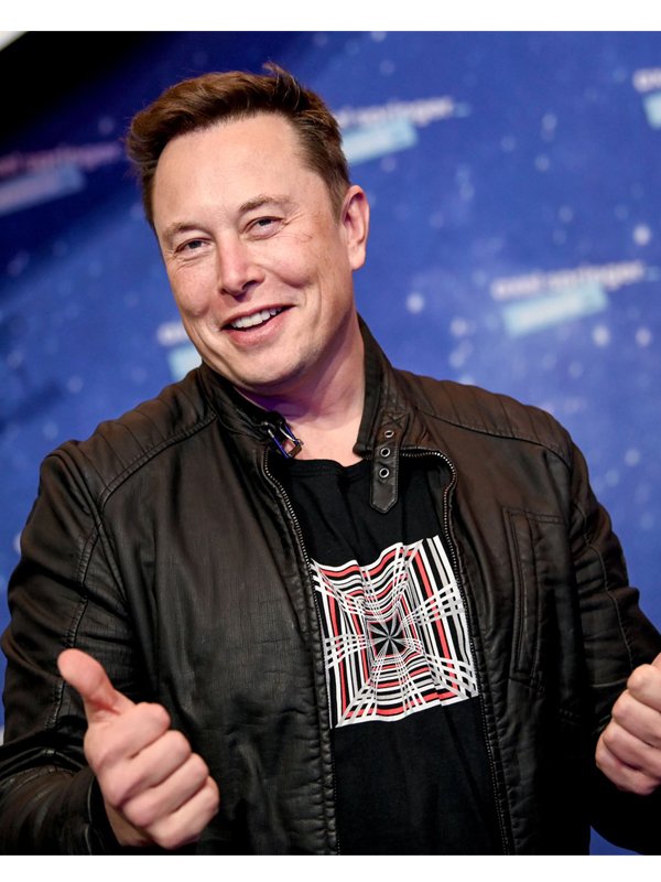 Elon Musk Tesla Event Leather Jacket - PINESMAX