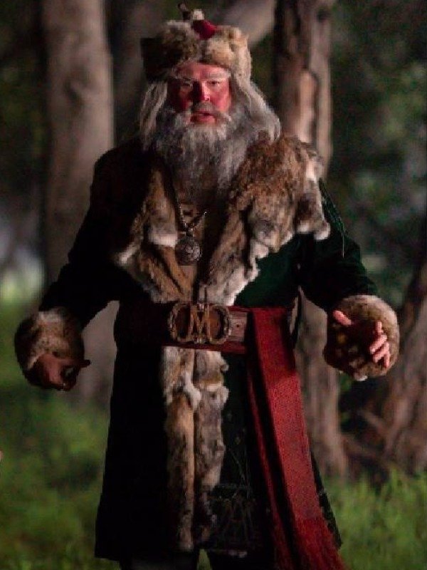The Santa Clauses Season 2 Eric Stonestreet Fur Coat - PINESMAX