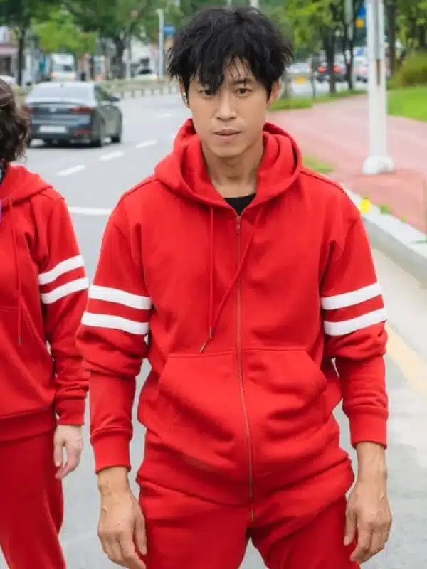 The Uncanny Counter 2023 Red Tracksuit - PINESMAX