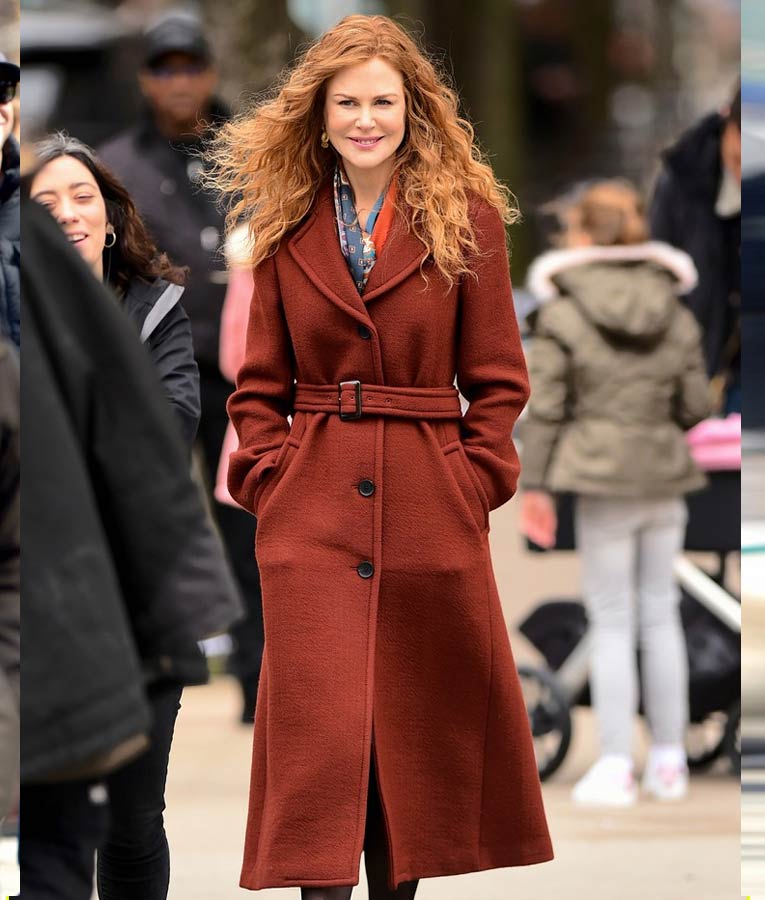 The Undoing Nicole Kidman Wool Coat - PINESMAX
