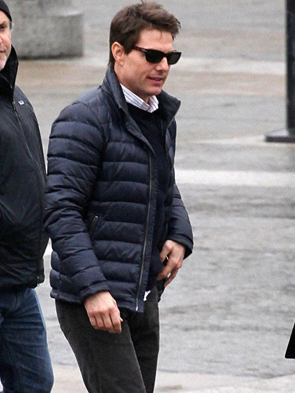 Tom Cruise Mission Impossible 7 Puffer Jacket - PINESMAX