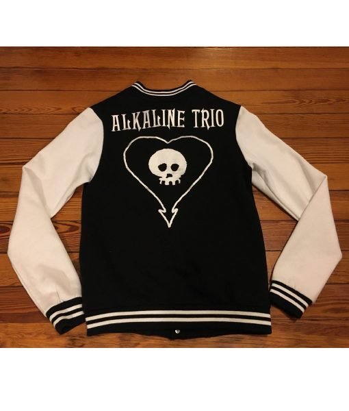 Alkaline Trio Skull Varsity Jacket - PINESMAX