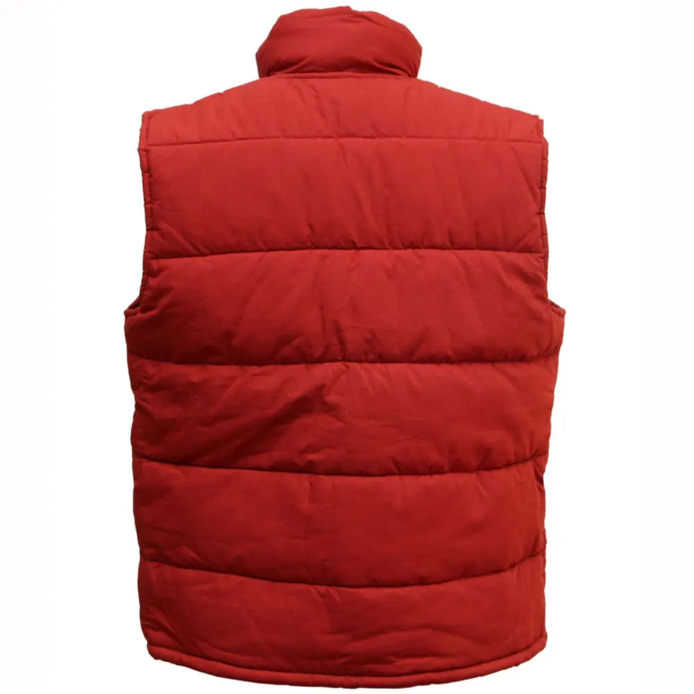 Back To The Future Marty Mcfly Puffer Vest - PINESMAX