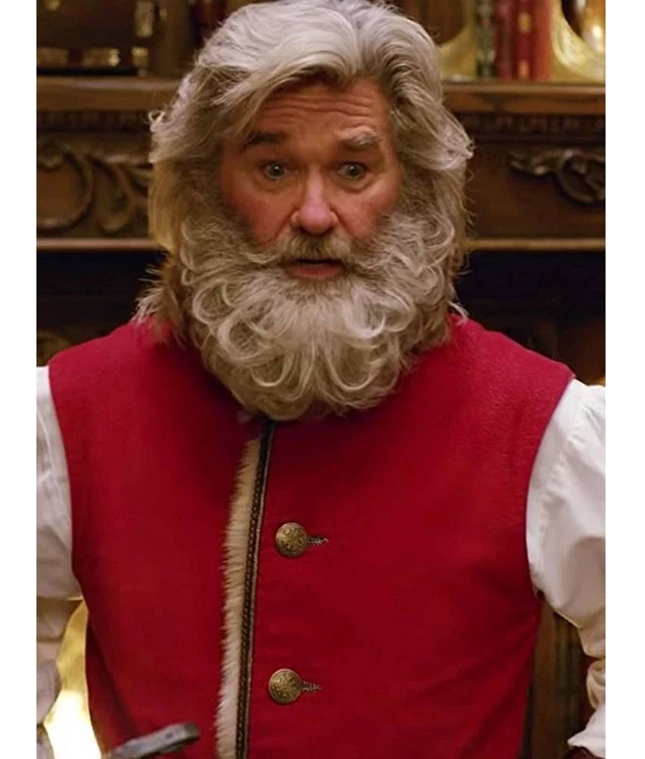 Kurt Russell The Christmas Chronicles 2 Vest - PINESMAX