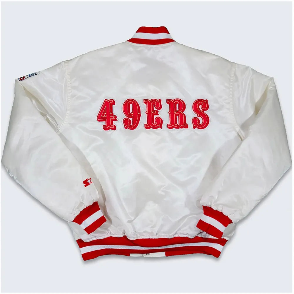 San Francisco 49ers 80s Satin Jacket