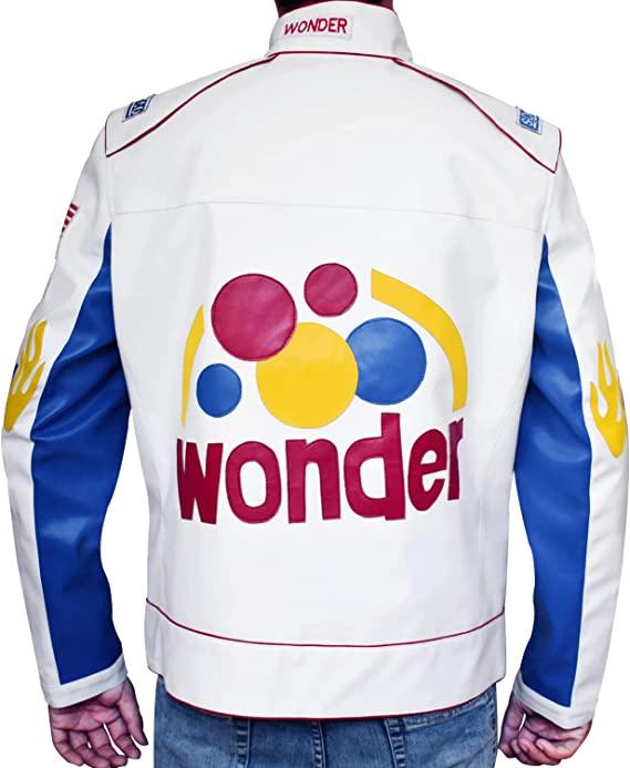Wonder Bread The Ballad of Ricky Bobby Faux Leather Jacket - PINESMAX
