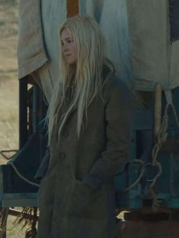 Yellowstone 1883 Elsa Dutton Brown Trench Coat - PINESMAX