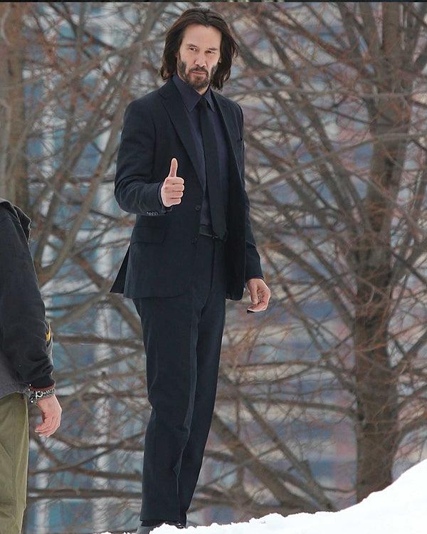 Keanu Reeves John Wick Chapter 4 Suit - PINESMAX