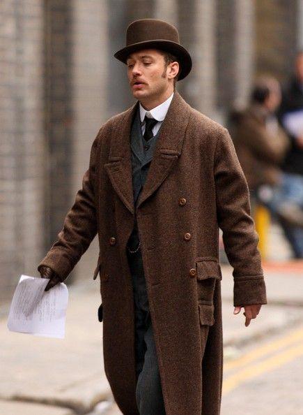 Jude Law Sherlock Holmes Brown Coat - PINESMAX