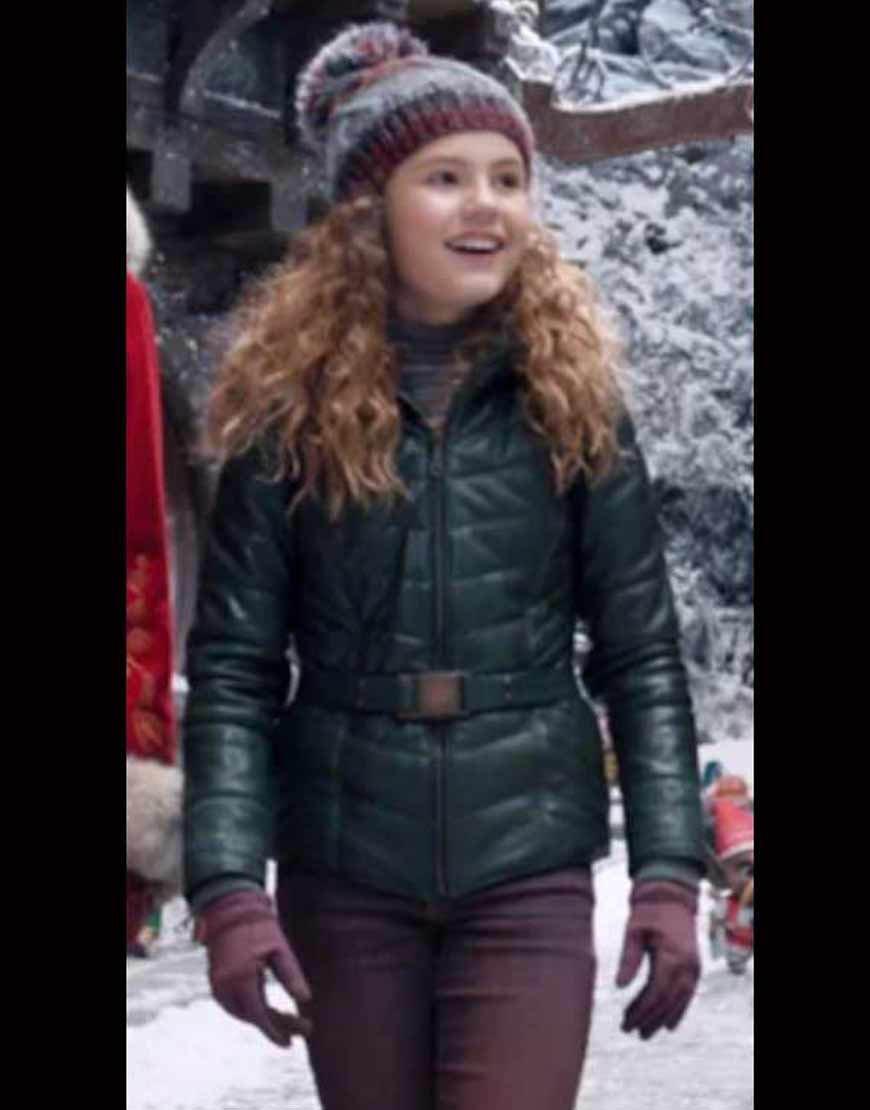 The Christmas Chronicles 2 Kate Leather Jacket - PINESMAX